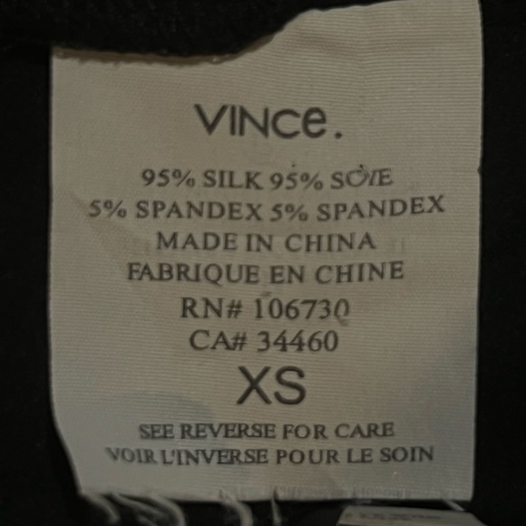 Vince Black Silk Blouse - Picture 14 of 14